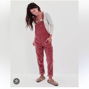 AE Stretch Corduroy Tomgirl Overalls L